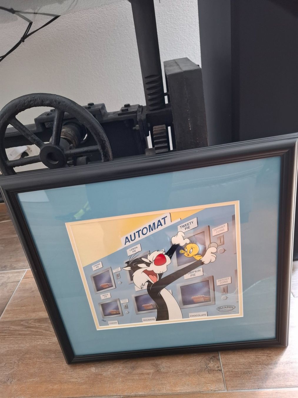 Dipinti: Sericel dessin animé tableauTweety Pie – Usato da Saxon venduto da 2005sylvester 7