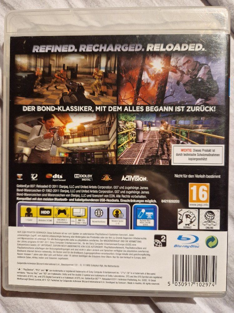 Spiele: PS3: GoldenEye 007: Reloaded - Vergriffen! – Gebraucht aus Brittnau von Zibu 1