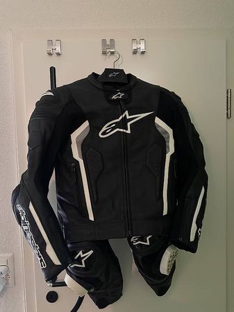 Alpinestars Missile Lederkombi 2-Teiler / Top Zustand