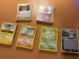 Pokémonsammlung Vintage 1999- Sammelkarten Holos , Rare