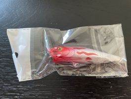 9cm Plopper topwater köder hecht 14g grün metallic silber
