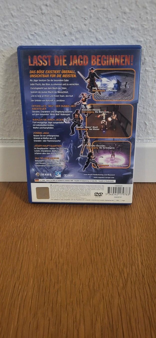 Sony Spiele: PS2 - Hunter the Reckoning Wayward – Gebraucht aus Münsingen von Heroism2010 1