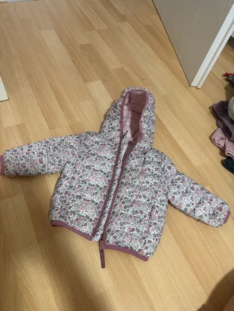 Jacke  Kinder Grösse 74 floral Pink guter Zustand, 