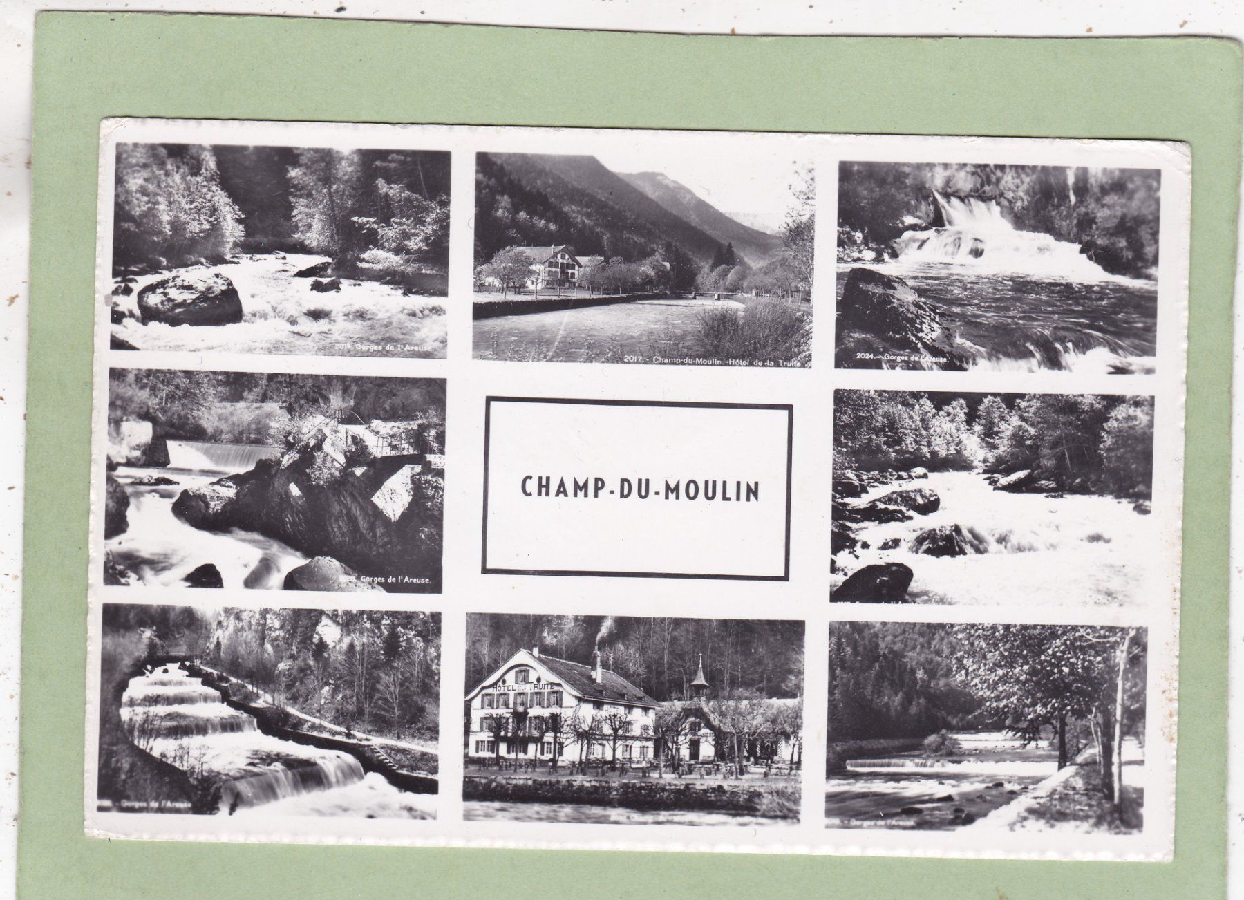 Cartoline postali: Champ-du-Moulin 1958 – Usato da Herisau venduto da Lisegrat2008