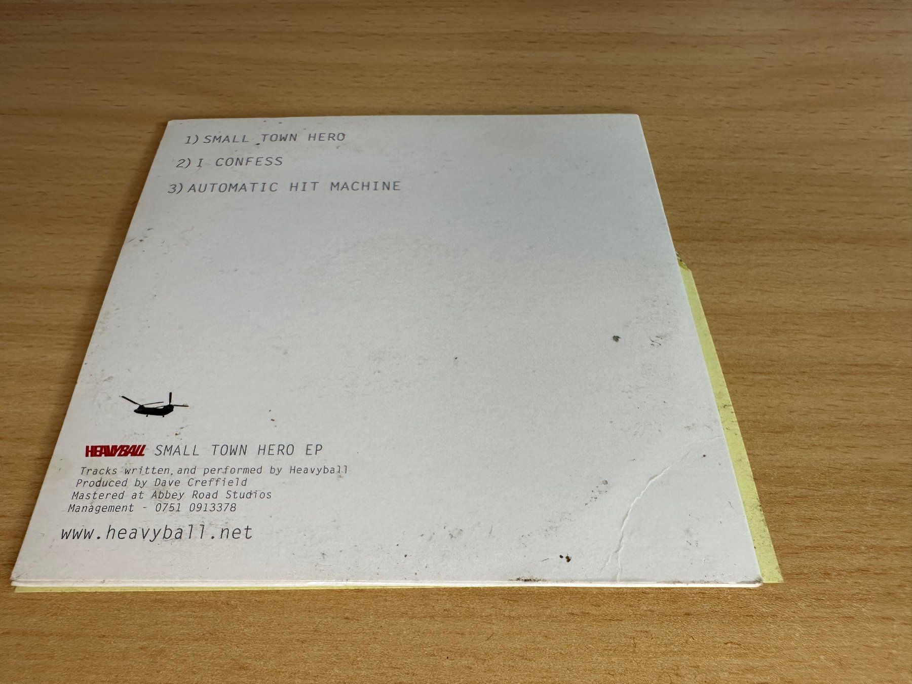 CDs: Heavyball – Small Town Hero – Gebraucht aus Rikon im Tösstal von Alpenmutz 1