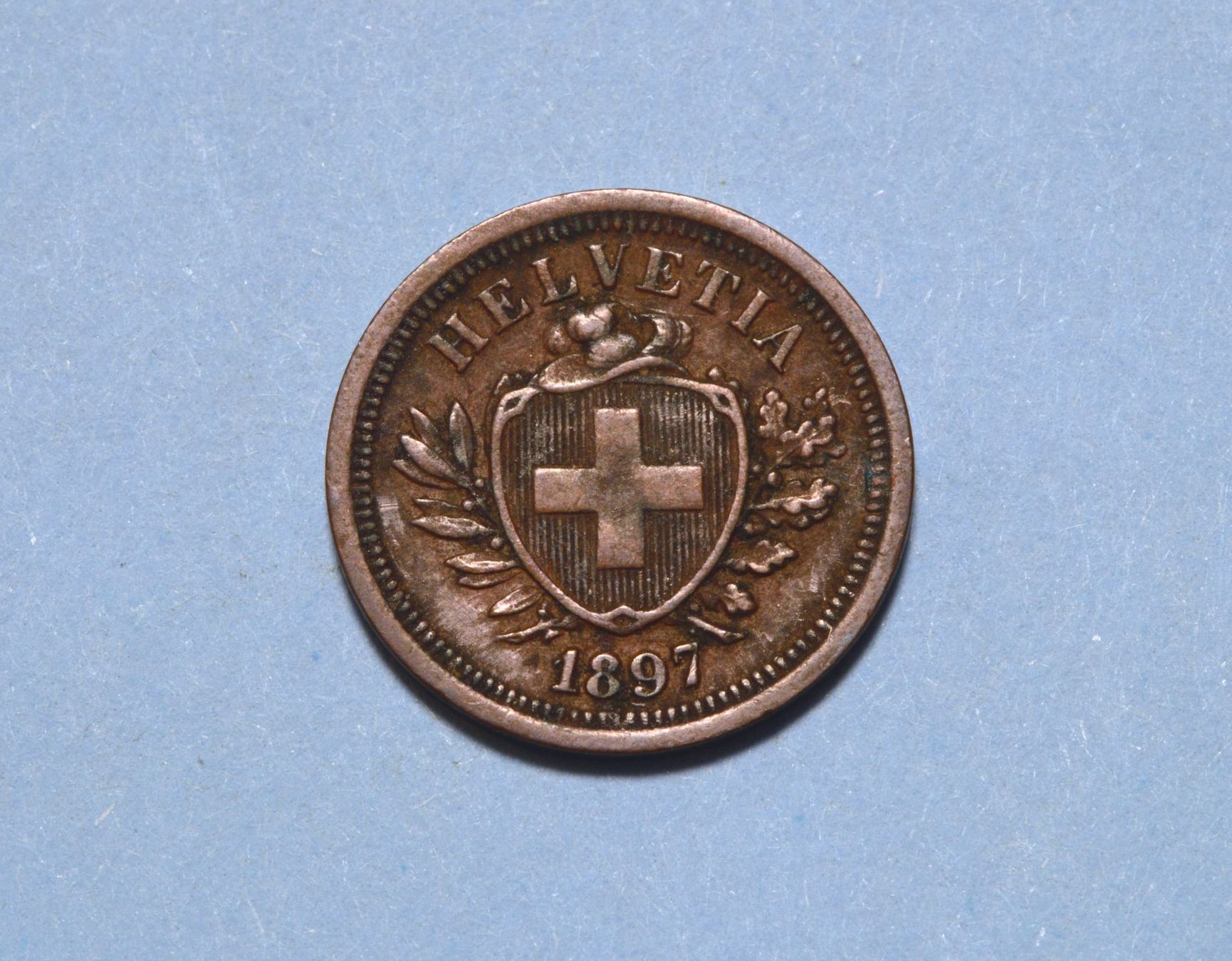 Toutes les monnaies: 1 Rappen 1897 – D'occasion à Oberglatt ZH par ZH111