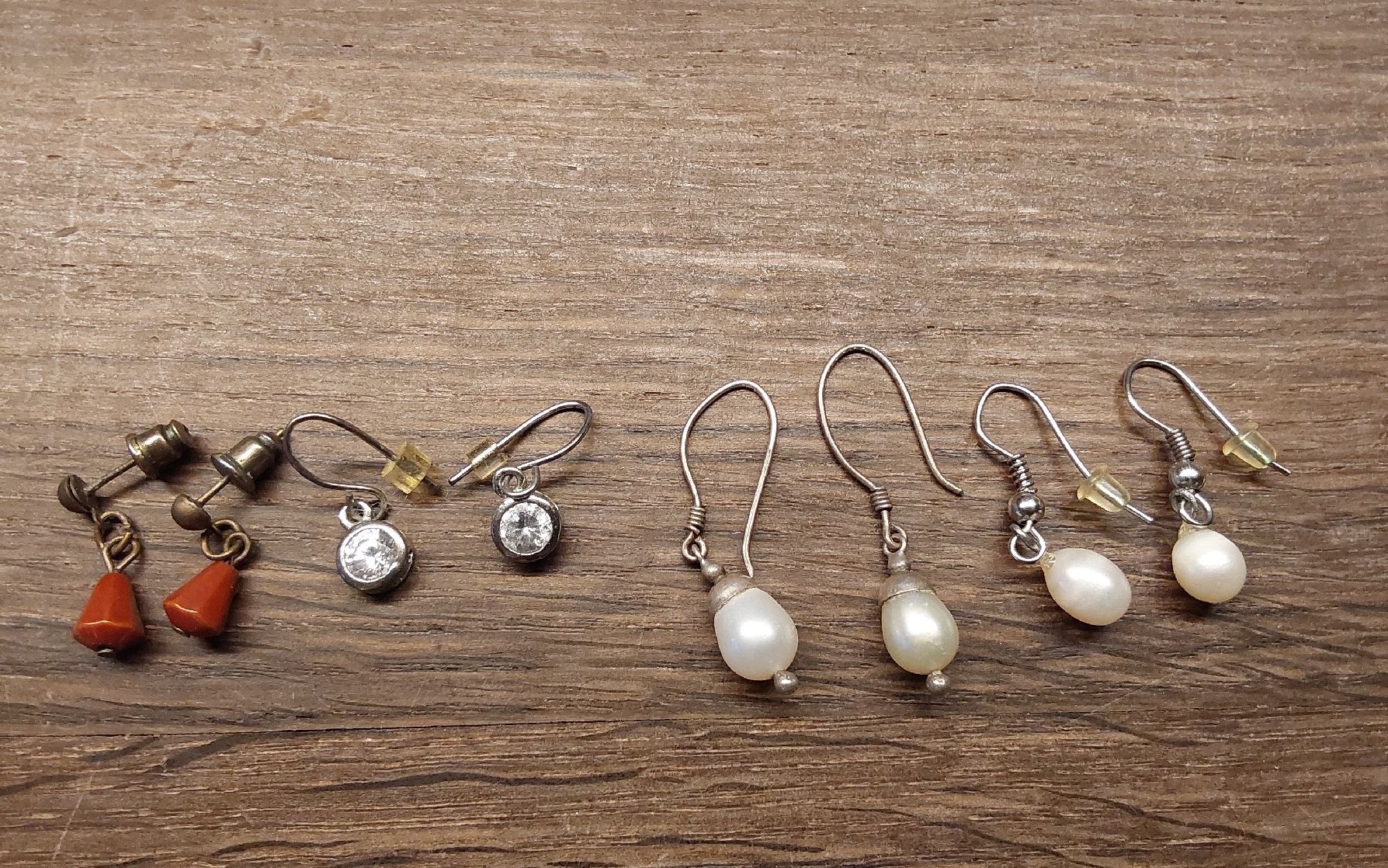 Orecchini pendenti & Orecchini a lobo: 4 Paar Ohrschmuck – Usato da Köniz venduto da scopello12