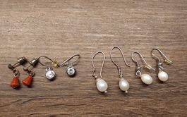 4 Paar Ohrschmuck 