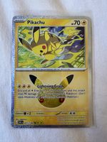 ⚡️30th Anniversary - Pikachu 29/30⚡️