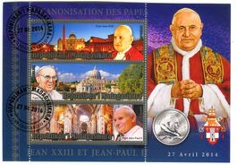 Block Papst Johannes Paul II. Johannes XXIII. Madagaskar