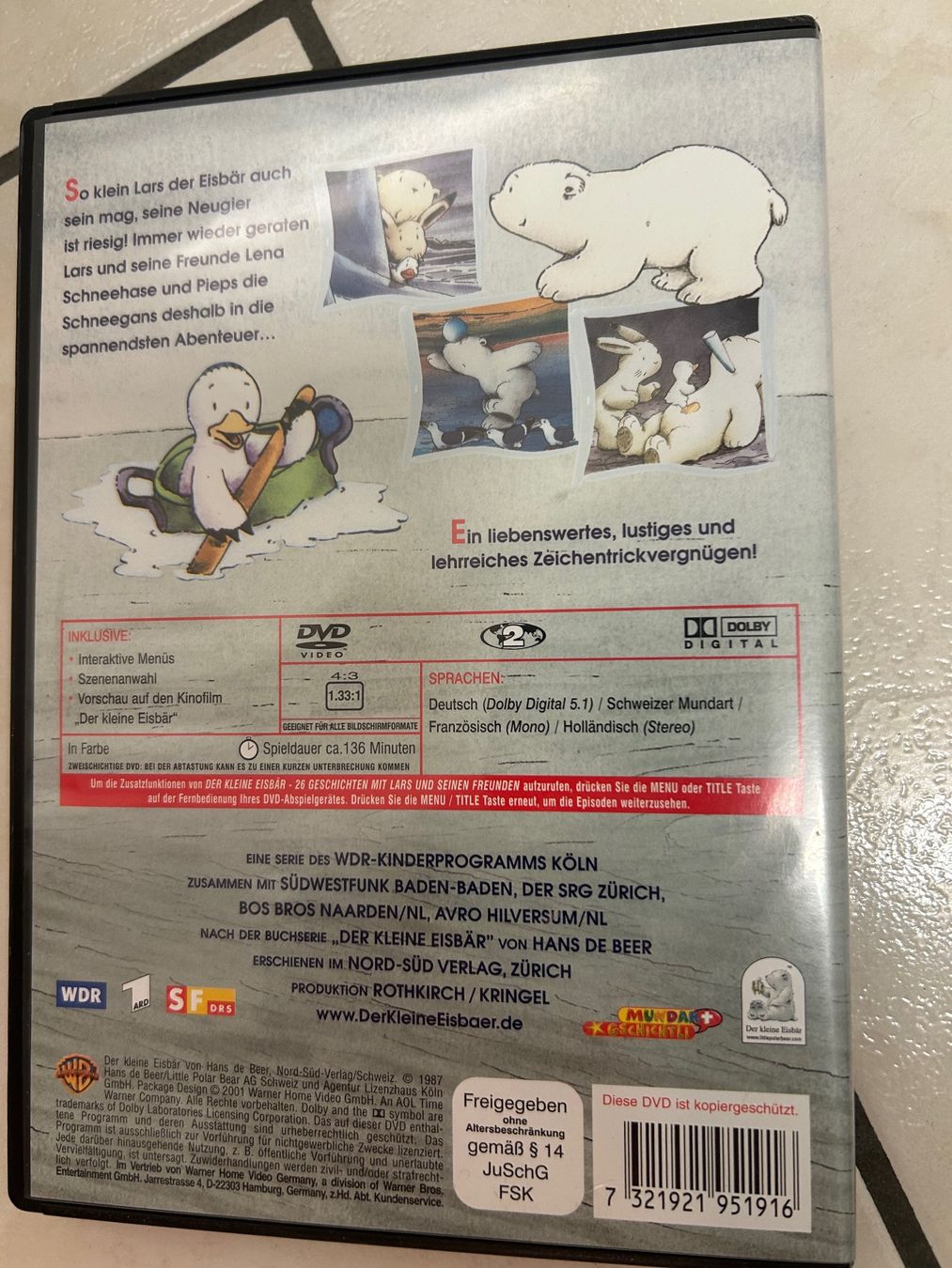 Alle DVDs: DVD "Der kleine Eisbär – Gebraucht aus Magden von Jack68 1