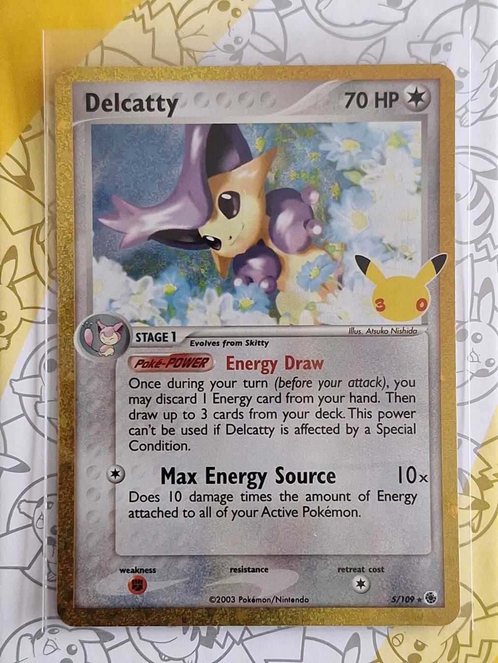 Pokémon Sammelbilder & Trading cards: Delcatty - 30th Celebration - Classic Collection – Gebraucht aus Altstätten SG von GGsGameshop