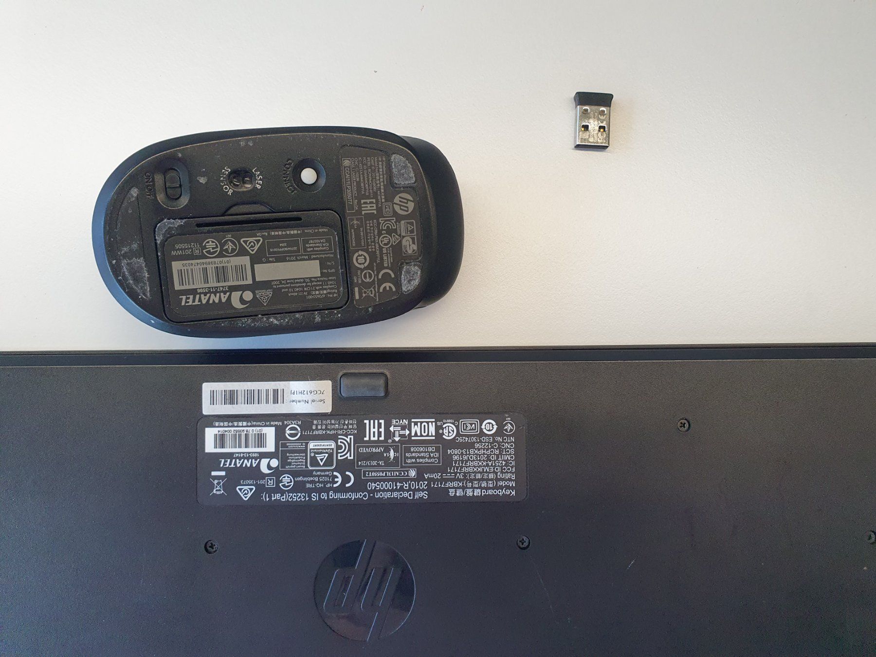 Hewlett Packard Tastaturen: HP KBRF 7171 Klaviatur + Maus – Gebraucht aus Gerlafingen von dulifuli 1