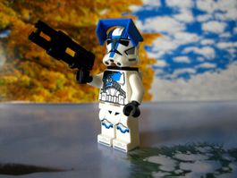 Lego Star Wars Clone Heavy Trooper 501st  sw 1247 Neu
