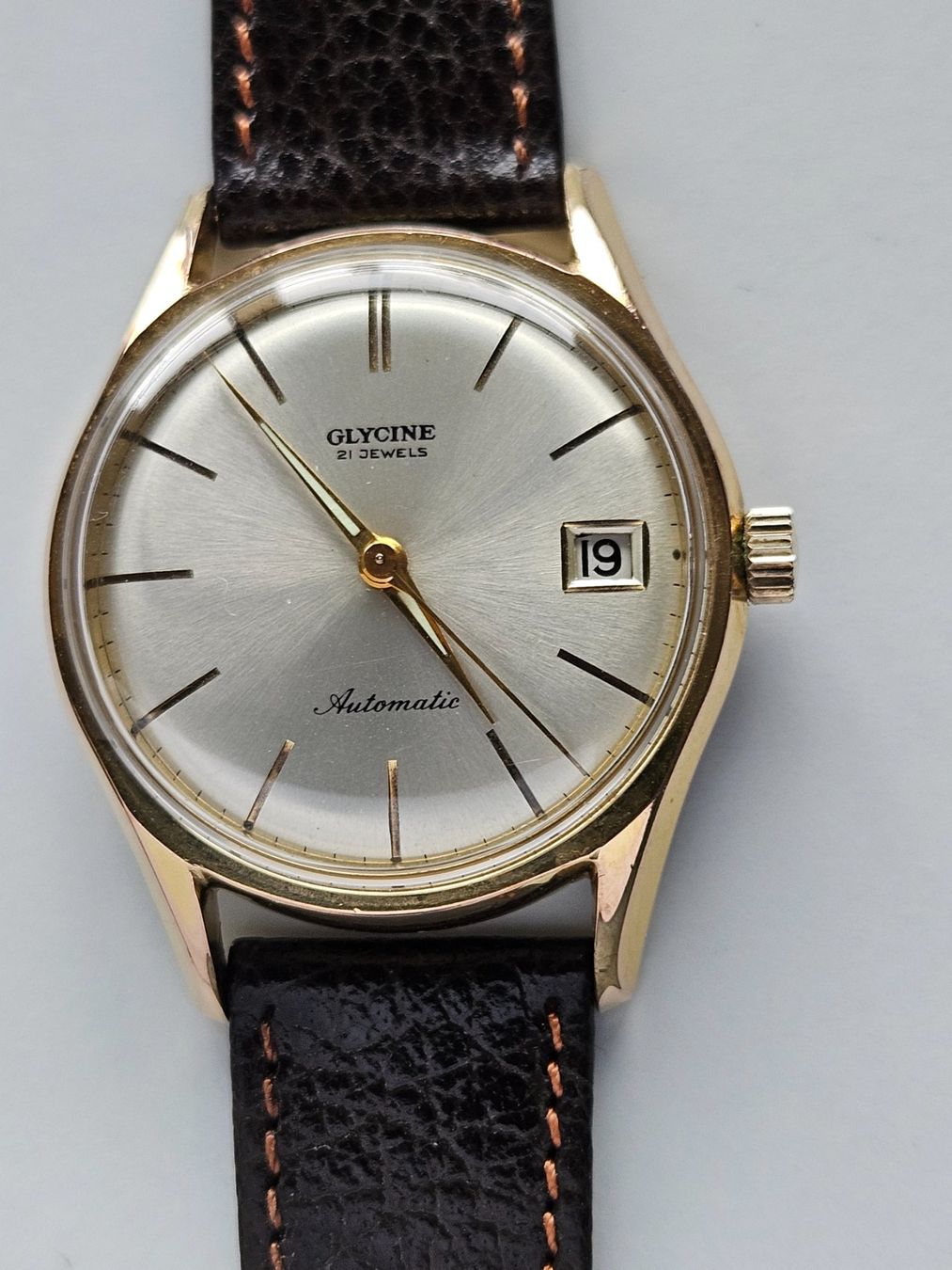 Glycine Orologi: 216 Glycine Automatic aus 1962 – Usato da Berikon venduto da mmm21