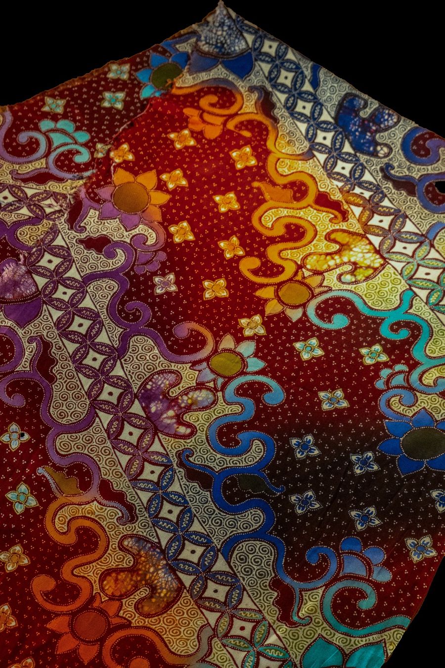 Tessuti: Batik-Tulis-Stoff – Nuovo (secondo la descrizione) da Romanshorn venduto da ras_b6lp 6