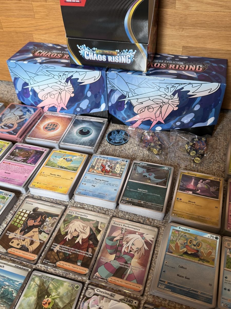 Pokémon Carte collezionabili: Pokemon Chaos Rising Sammlung – Usato da Au SG venduto da Bego1 4