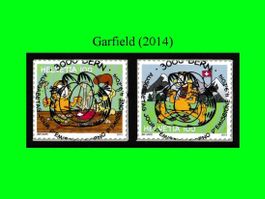 Vollstempel-Serie "Garfield" (2014)