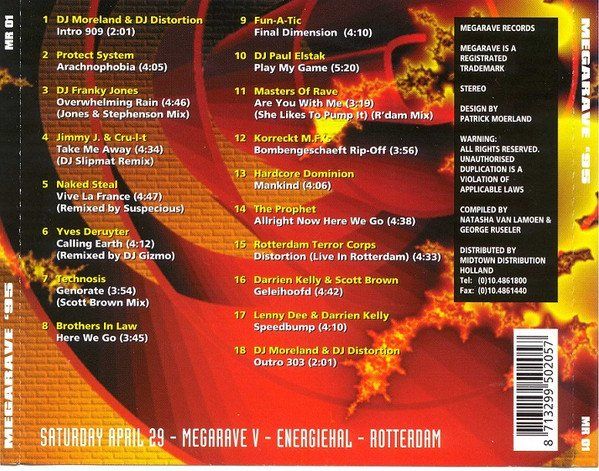 CDs: Megarave 95 – Neu (gemäss Beschreibung) aus Hellikon von Jogi73 1