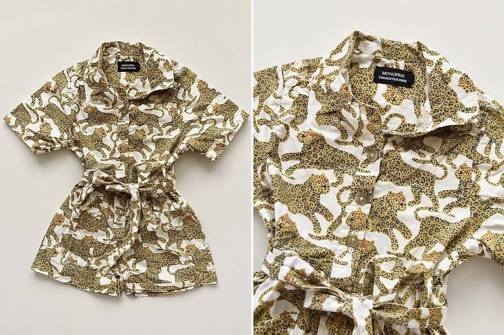 Tute: Monoprix kids tiger leopard overall size 3-4 – Usato da Zürich venduto da mai_bwh6 2