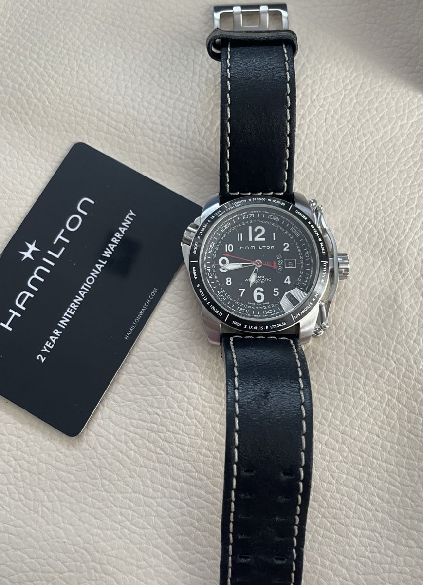 Hamilton Uhren: Montre Hamilton Khaki Automatic en acier – Gebraucht aus Posieux von Angeles82 5