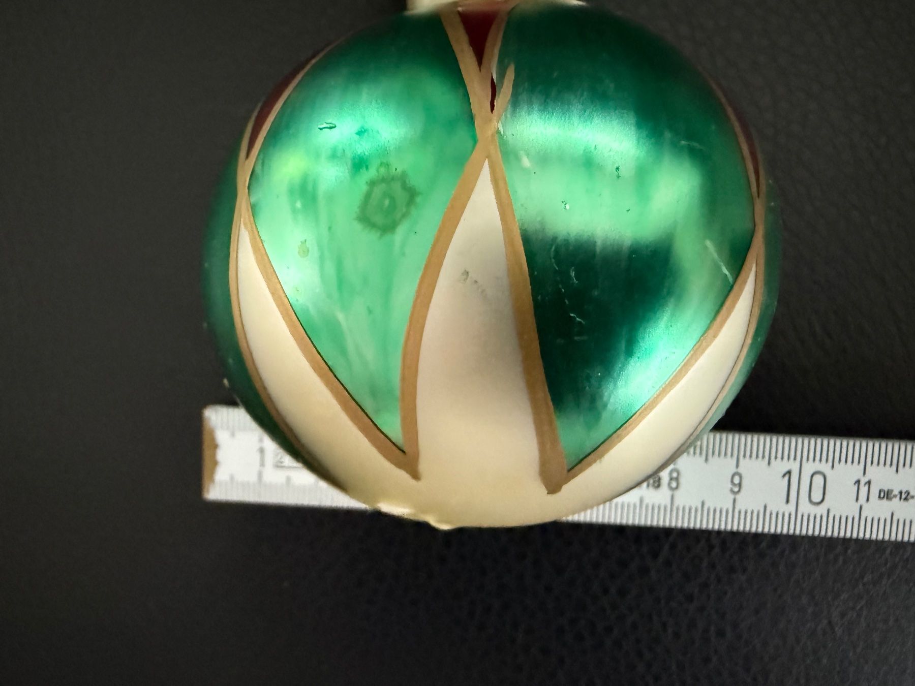 Alle Dekorationen: Vintage  Weihnachtskugel Bär auf Kugel – Gebraucht aus Subingen von ArtBead 4