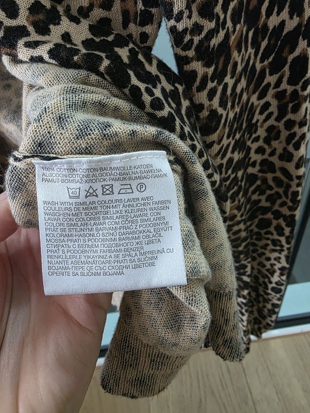 Giacche: Clockhouse Strickjacke im Leopardenmuster, Grösse S – Usato da Ibach venduto da ole_6whn 3