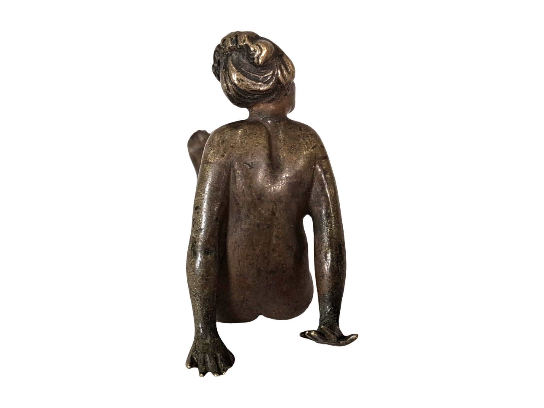 Sculture & Statue: Bronzefigur sitzende Dame – Usato da Wil SG venduto da Restwert_Wil 3