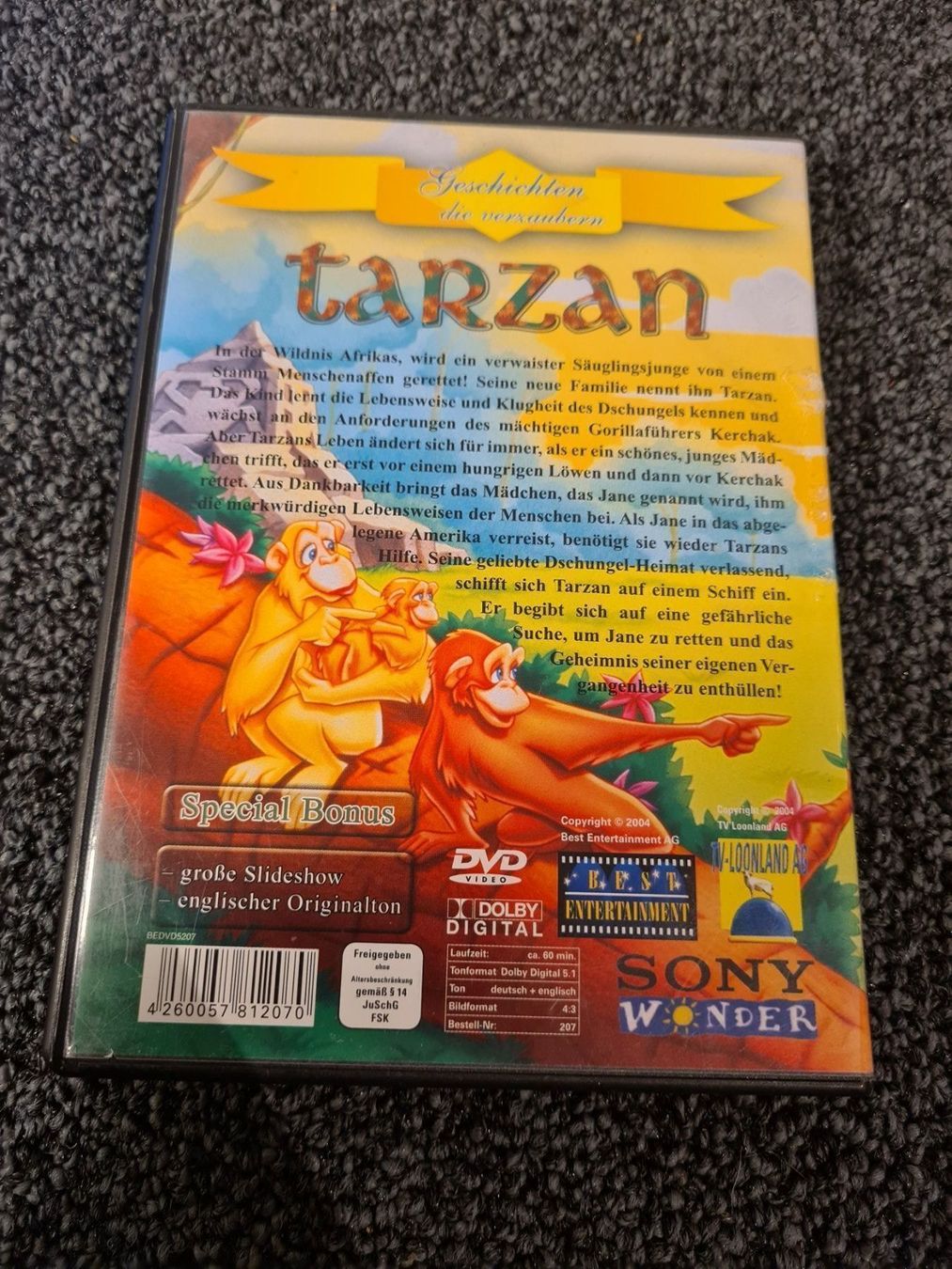 Tutti i DVDs: TARZAN (9242) – Usato da Ruswil venduto da jan_bxl5 1