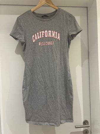 Sommerliches Kleid von Shein, Grau, Grösse L