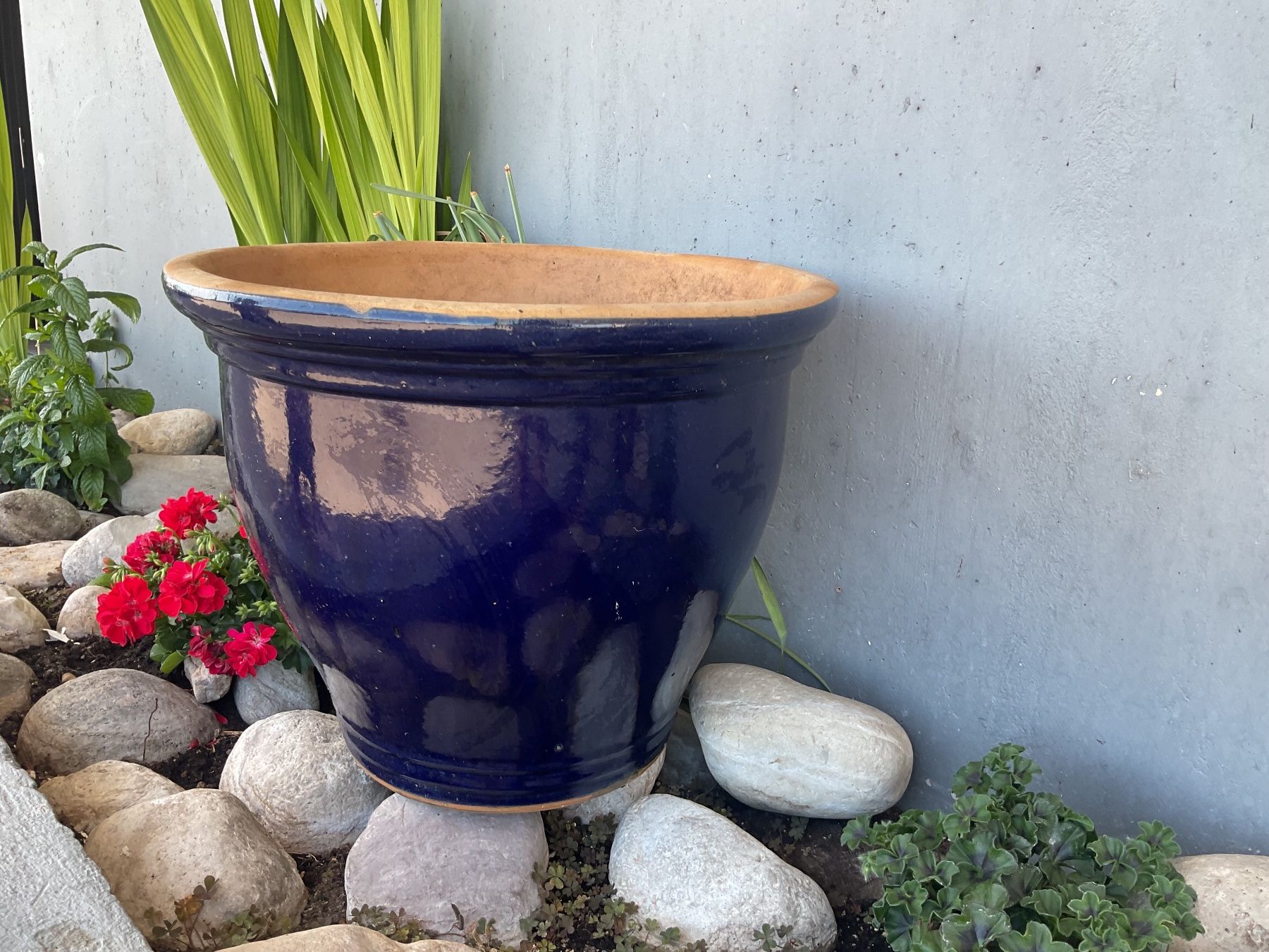 Vasi per fiori: Pot de fleurs en terracotta émaillée – Usato da Neuchâtel venduto da sta_7qfy 3