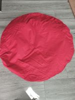 Sitzsack BubiBag rot rund 135cm Durchmesser