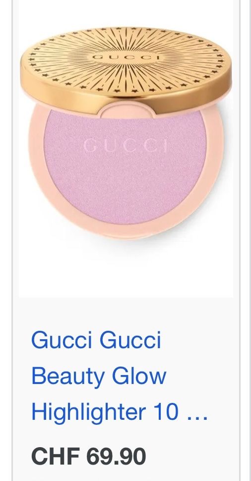 Gucci Make-up: GUCCI Highlighter NP. 69.90 – Neu (gemäss Beschreibung) aus Rüfenacht BE von Milena_1 1