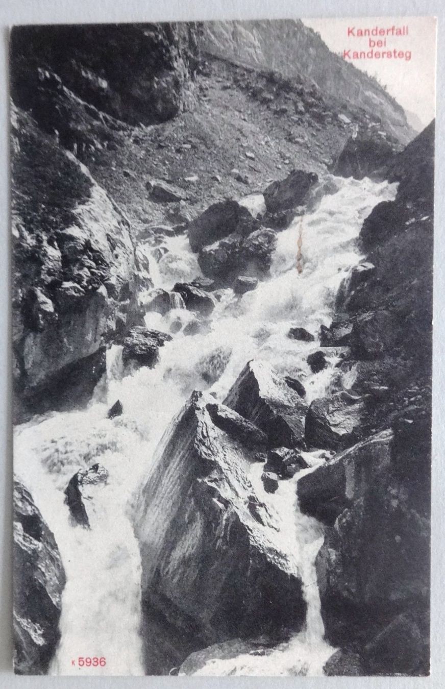 Cartes postales: Kanderfall bei Kandersteg – D'occasion à Fétigny par Billy2miny