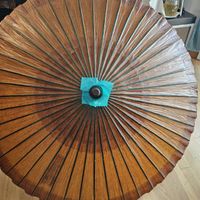 Asiatischer Sonnenschirm, Vintage, Handarbeit, Top!