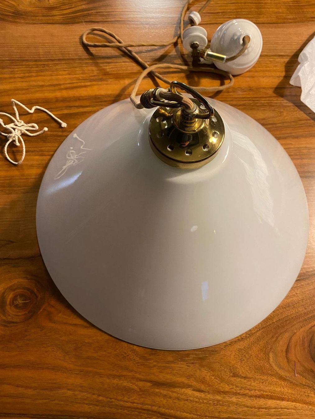Lampade: Lampada a sospensione con contrappeso – Usato da Ascona venduto da zfi_rpp2 2