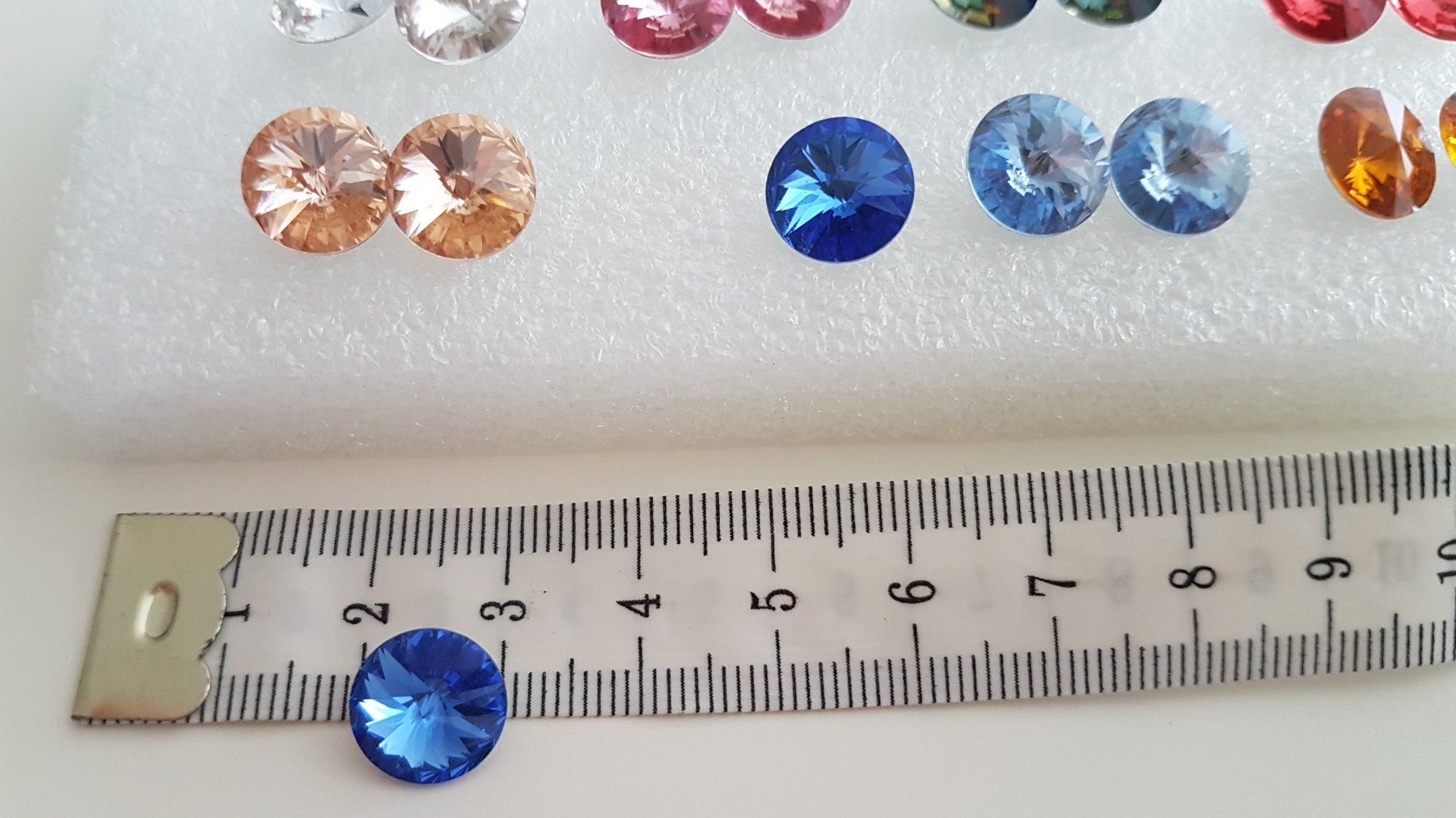 Perle (finte): Swarovski 1122 Rivoli 10mm 2St. – Nuovo (secondo la descrizione) da Zürich venduto da 280_yc86 5