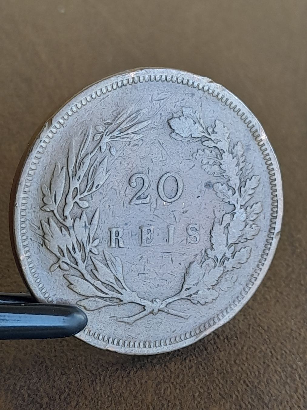 Alle Münzen: 20 Reis 1891 Portugal – Gebraucht aus Basel von Basel_20 7