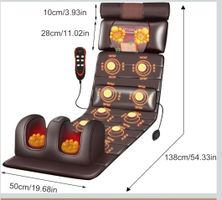 Massageauflage mit Heizfunktion, Vibration, massage neu