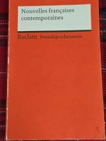 Nouvelles françaises contemporaines, Reclam Französisch