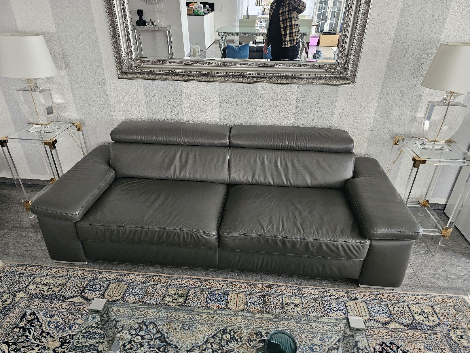 Divani: Ledersofas mit Stauraum – Usato da Obergerlafingen venduto da Deluxepoint 5
