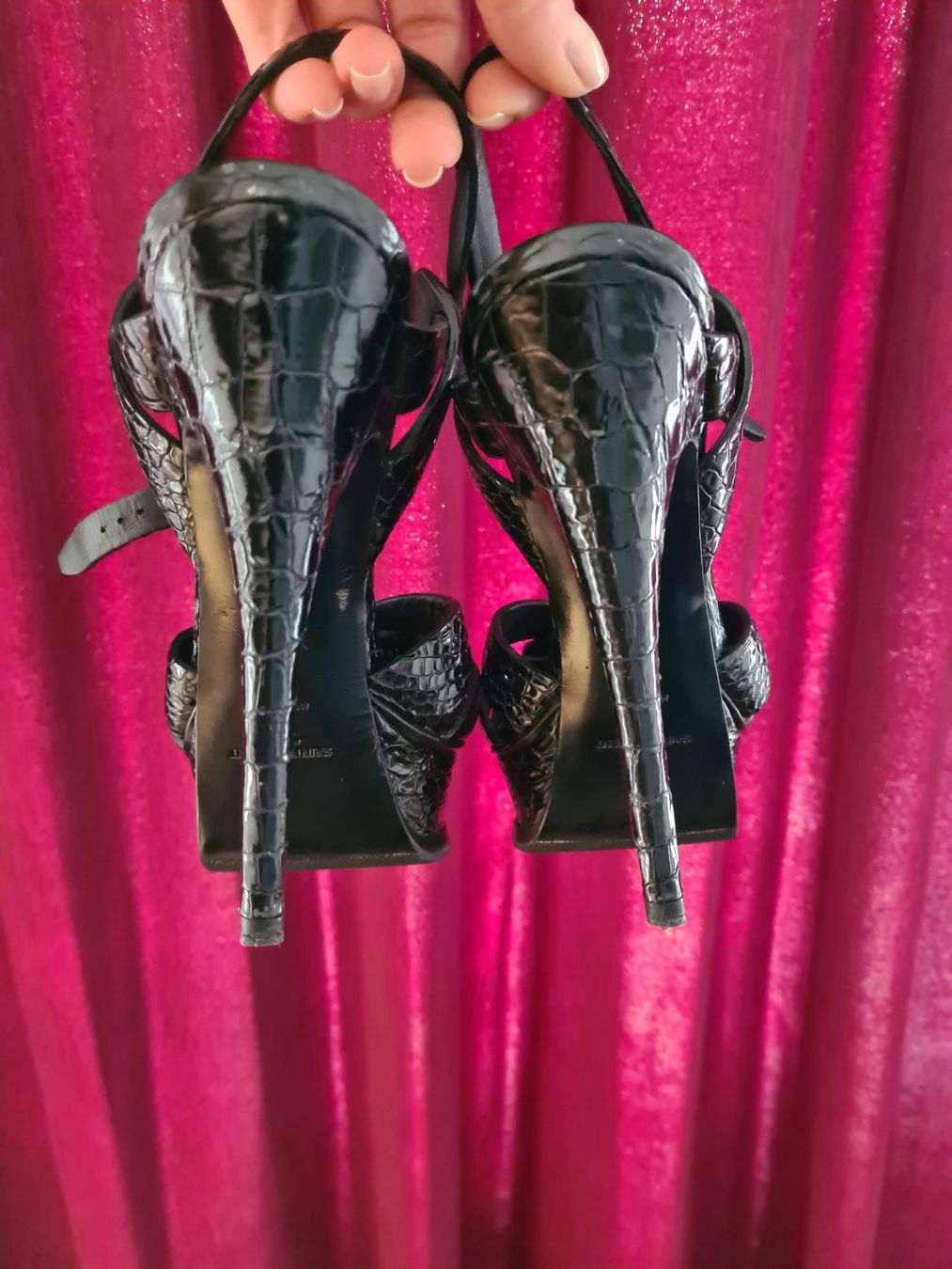 Saint Laurent Scarpe da donna: Saint Laurent Tribute Sandals 37,5 – Usato da Kloten venduto da Kri23 3