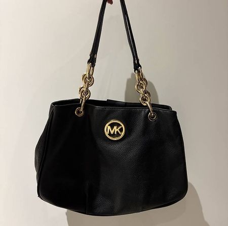 Borsa Micheal Kors in pelle nera