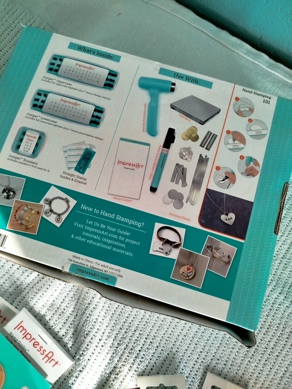Timbri: ImpressArt Letter Set Bundle Juniper, Hand Stamping Set! – Usato da Gränichen venduto da karthu 1