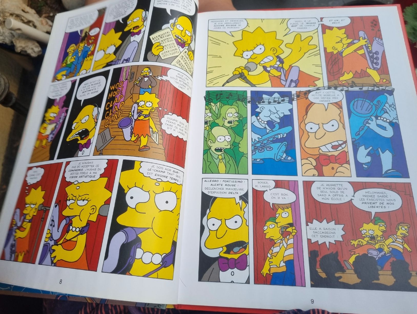 Fumetti: BD Les Simpson Cirque en folie!  – Usato da Fribourg venduto da sal_5ln6 8