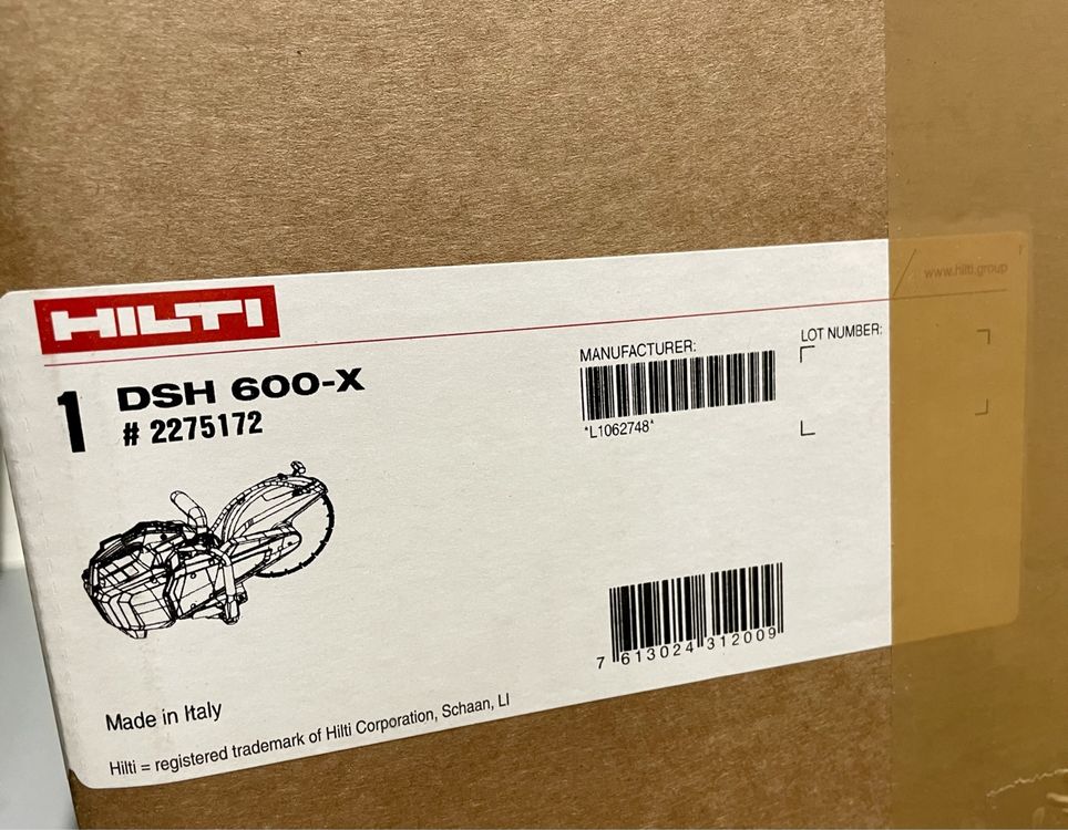 Hilti DSH 600 X BENZINTRENNSCHLEIFER 300 MM Kaufen Auf Ricardo