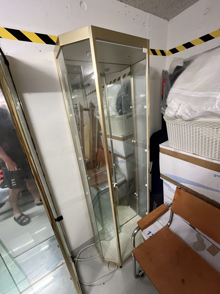 Vetrine: Vitrine mit goldenem Gehäuse – Usato da Zürich venduto da odinsasgard 1