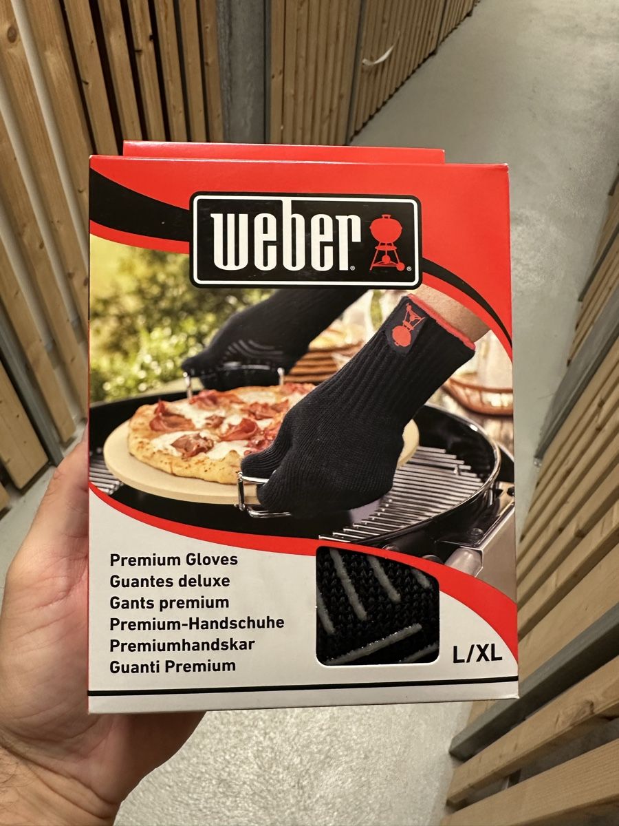 Guanti & manicotti: Weber Premium Grillhandschuhe L/XL – Nuovo e nell'imballaggio originale da Bülach venduto da kay_k7dg