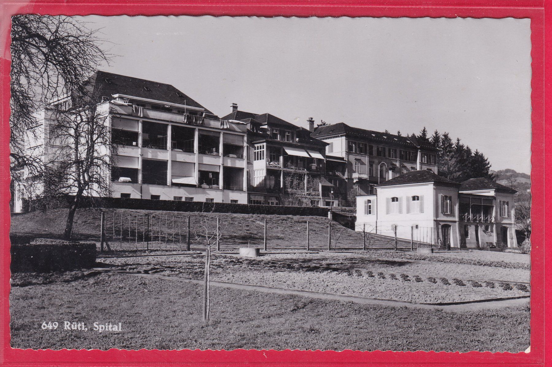 Cartes postales: RÜTI, SPITAL – D'occasion à Oberrieden par Gebirgsstelze