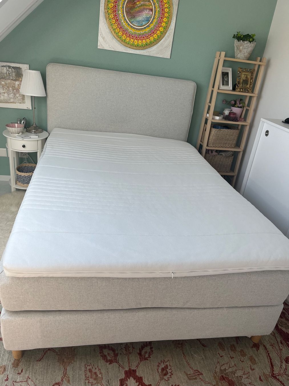 Ikea Betten: Boxspringbett Dunvik von Ikea140x200 – Gebraucht aus Felben-Wellhausen von Shannika 3